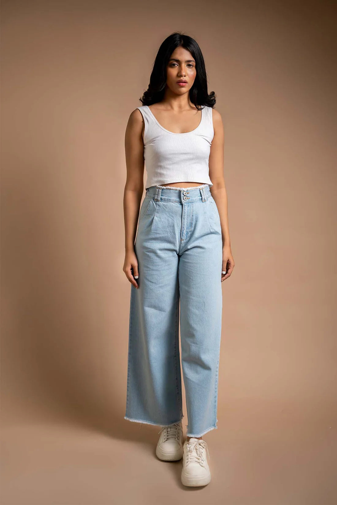 Wide leg Jeans Light Blue