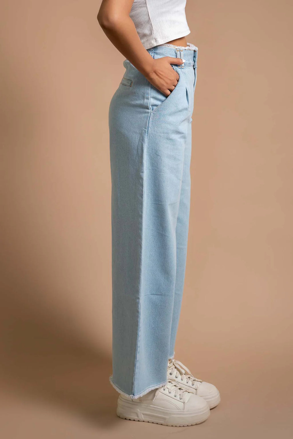 Wide leg Jeans Light Blue