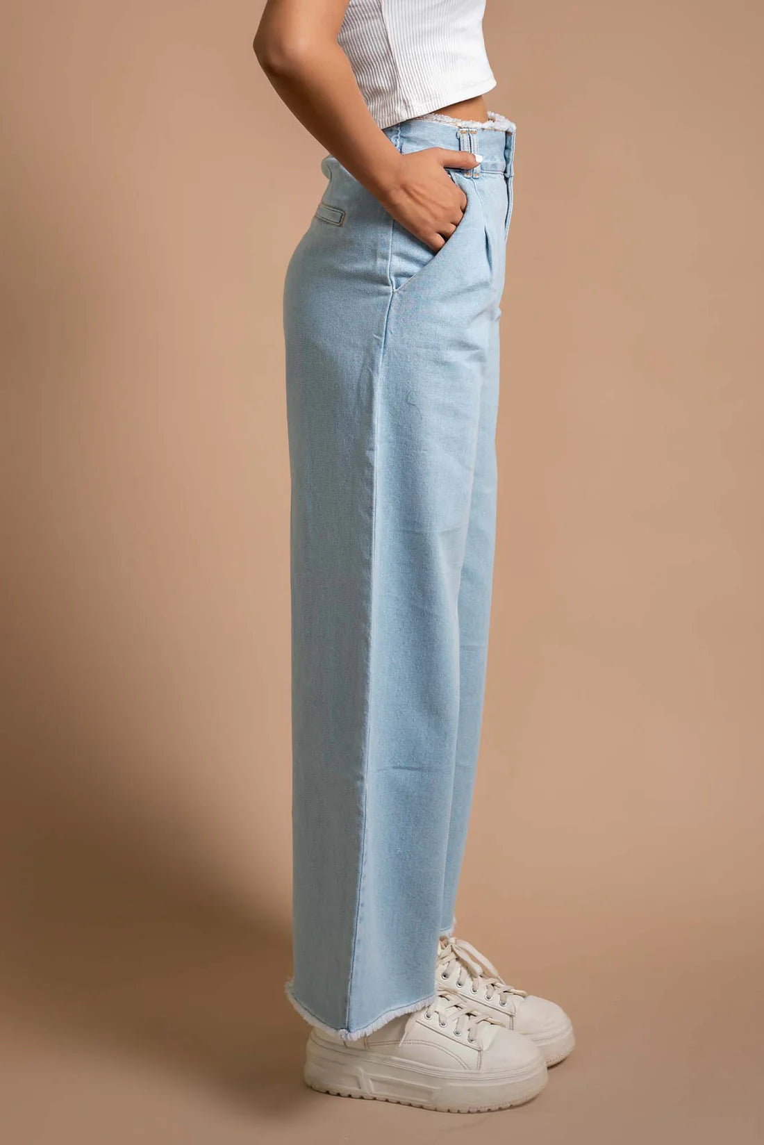 Wide leg Jeans Light Blue